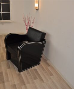 Art Deco Sessel, Chromliner