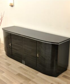 Schlichtes Art Deco Sideboard, Klavierlack