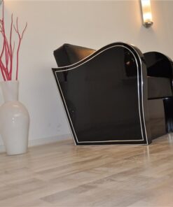 Art Deco Sessel, Chromliner