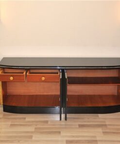 Schlichtes Art Deco Sideboard, Klavierlack