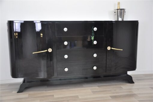 Art Deco Sideboard, Schubladen