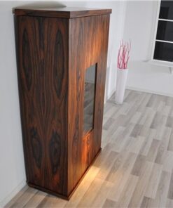 Art Deco Barschrank, Palisanderholz, wundervolle Maserung, viel Stauraum, edeles Design, absoluter Hingucker