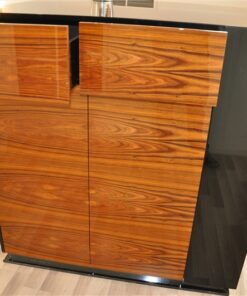 Cube Designer Sideboard, Art Deco, Palisanderholz, moderner Stil, viel Stauraum, elegantes Design