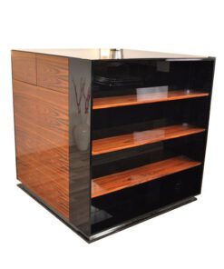 Cube Designer Sideboard, Art Deco, Palisanderholz, moderner Stil, viel Stauraum, elegantes Design