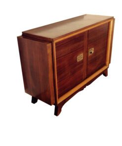 franzoesisches art deco sideboard, schönes Furnierbild, kontrastreiche Hölzer, viel Stauraum