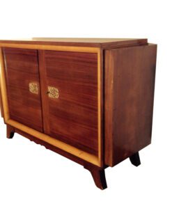 franzoesisches art deco sideboard, schönes Furnierbild, kontrastreiche Hölzer, viel Stauraum