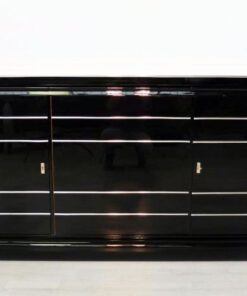 Art Deco Buffet, Sideboard, Großbritannien, viel Stauraum, tolle Chromlinien