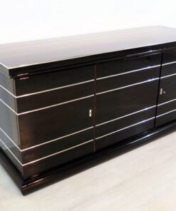 Art Deco Buffet, Sideboard, Großbritannien, viel Stauraum, tolle Chromlinien