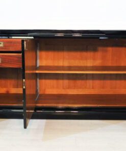 Art Deco Buffet, Sideboard, Großbritannien, viel Stauraum, tolle Chromlinien