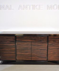 Wundervolles Art Deco Markassar-Sideboard, einzigartiges Holzfurnier