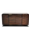 Wundervolles Art Deco Markassar-Sideboard, einzigartiges Holzfurnier