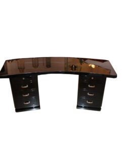 Halbrunder_Schreibtisch_ArtDeco_Klavierlackschwarz_3