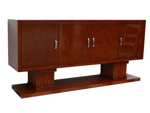 art_deco_sideboard_mit_großen_saeulen_aus_nussbaumholz_2