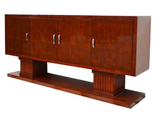 art_deco_sideboard_mit_großen_saeulen_aus_nussbaumholz_3