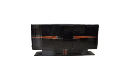 Art Deco, Sideboard, Buffet, 1920er, Klavierlack, feine Details, Schwebend, eleganter Fuß, Wohnzimmer, Moebel, wundervoll,