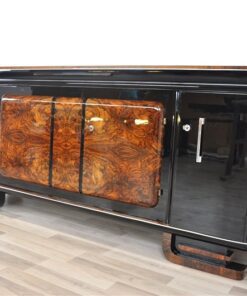 Large, Sideboard, Credenza, french, Walnut, carved feet, design, storage, living room, furniture, antique, vintage, luxurious