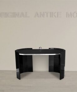 Schreibtisch, elegant, Kalvierlack, modern, Damenschreibtisch, Chromkugel, Hochglaenzend, Design, Luxurioes, Schmuckstueck_2