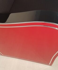 Art Deco, Design, Chromliner, Set, Design, Interior, Llyod Timm, Red, Black, Lacquer, high gloss, Handmade, Furniture