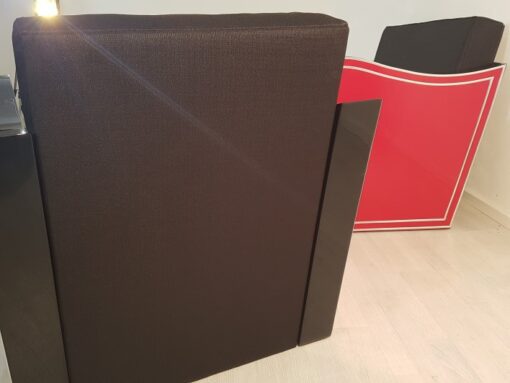 Art Deco, Design, Chromliner, Set, Design, Interior, Llyod Timm, Red, Black, Lacquer, high gloss, Handmade, Furniture