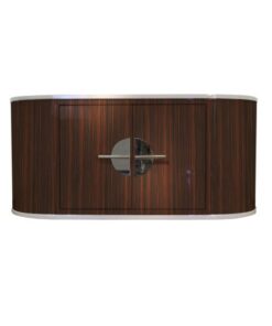 weiß, hochglanz, sideboard, art deco, toller fuß, wohnzimmer, chromgriffe, lack, Luxus, Furnier, Chromlinien, makassar, hochglanz