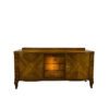 Original Art Deco Sideboard, Helles Walnussholz, Antik, 1920er, Design, Furnier, Aufbewahrung, Moebel, Luxus, toller Farbton