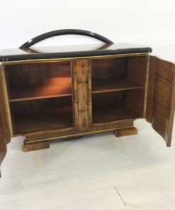 Art Deco Kommode Kaukasisches Nussbaumholz, Art Deco Sideboard, Möbel, Aufbewahrung, Luxusmöbel, Designmöbel, Innendesign