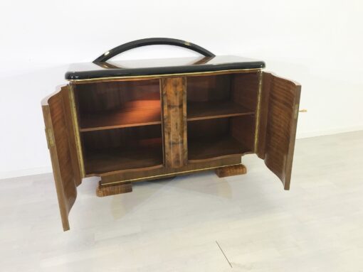 Art Deco Kommode Kaukasisches Nussbaumholz, Art Deco Sideboard, Möbel, Aufbewahrung, Luxusmöbel, Designmöbel, Innendesign