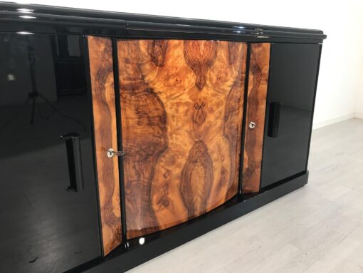 Walnuss Wurzelholz Sideboard aus Frankreich 1930er Jahre, Art deco Möbel, Design Moebel, Innendesign, Wurzelholz, Buffet, Maserung