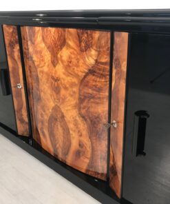 Walnuss Wurzelholz Sideboard aus Frankreich 1930er Jahre, Art deco Möbel, Design Moebel, Innendesign, Wurzelholz, Buffet, Maserung