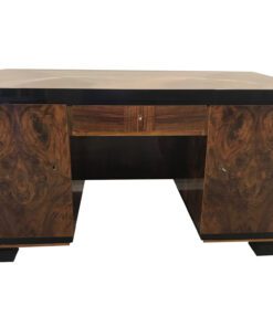 Art Deco Wurzelholz Jacquemin Schreibtisch aus Frakreich 1920er Jahre, Original Art Deco, Art Deco Möbel, Jacquemin Möbel