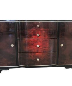 1920er Art Deco Kommode mit wundervoller Maserung, Art deco Moebel, Walnussholz, Design Moebel, Art Deco Sideboard, Wurzelholz, Luxusmöbel