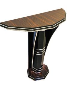 Moderne Art Deco Stil Konsole mit Makassar-Holz