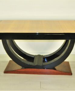 Art Deco Palisander Design Esstisch 1930er Jahre, Esstisch, Antiker Esstisch, Art Deco Esstisch, Luxus Möbel, Esszimmer Tisch, Palisander Holz