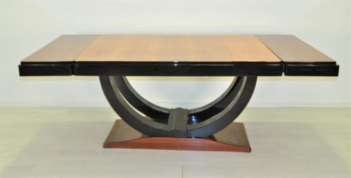 Art Deco Palisander Design Esstisch 1930er Jahre, Esstisch, Antiker Esstisch, Art Deco Esstisch, Luxus Möbel, Esszimmer Tisch, Palisander Holz