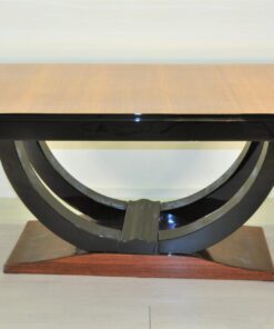 Art Deco Palisander Design Esstisch 1930er Jahre, Esstisch, Antiker Esstisch, Art Deco Esstisch, Luxus Möbel, Esszimmer Tisch, Palisander Holz