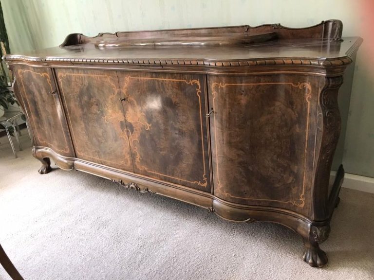 Braune Chippendale Möbel Wohnzimmer Original Antike Möbel