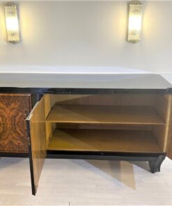 Französisches Art Deco Sideboard Nussbaum 1930er Jahre, Art Deco Sideboard, Art Deco Moebel, Design Moebel, Innendesign, Walnuss-Furnier