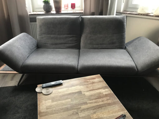 Grey 2-Seater Designer Sofa, Knoll