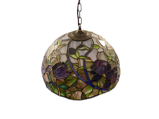 Ceiling Lamp / Hanging Lamp, Colored Glass