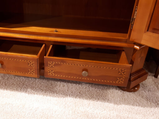 Heavy Cabinet, Made Of Solid Cherry Wood