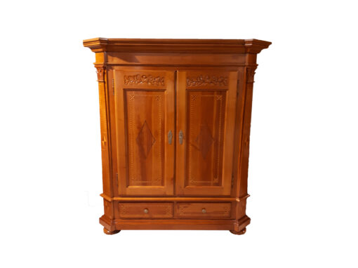 Heavy Cabinet, Made Of Solid Cherry Wood