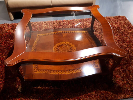 Heavy Coffee Table, Solid Cherry Wood