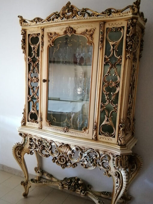 Dining Room Display Cabinet, Baroque-Style