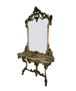 Mirror & Stool For The Hallway Or Dressing Room