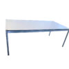 White Designer Table, USM, Dining-/Livingroom