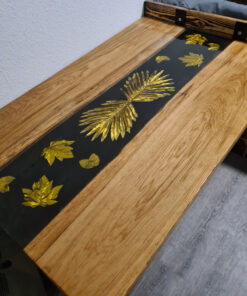 Handmade epoxy resin table, 1200 x 900cm