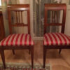 Upholstered Chairs, Biedermeier, Restored