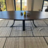 Designer Dining Table, Oval, Solid Wood