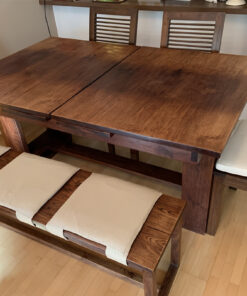 Dining Room Table 160cm x 200cm, 8 Chairs