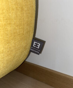 Yellow Designer 2-Seater Sofa, Ewald Schillig
